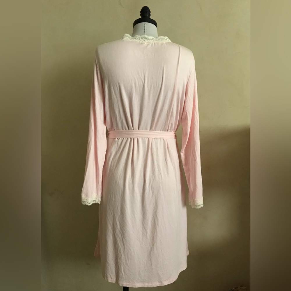 Soft Light Pink House Robe - Picture 7 of 10